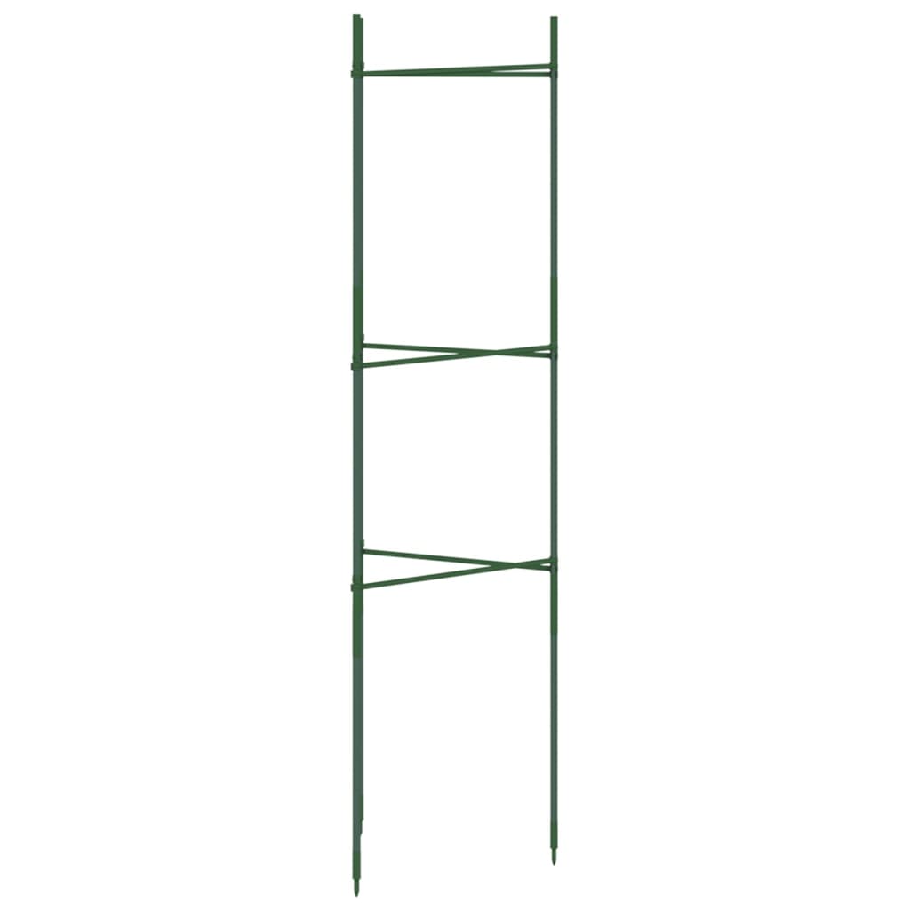 vidaXL Tomatenkooien 4 st 116 cm staal en polypropeen