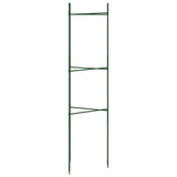 vidaXL Tomatenkooien 4 st 116 cm staal en polypropeen