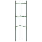 vidaXL Tomatenkooien 4 st 116 cm staal en polypropeen