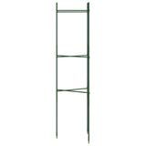 vidaXL Tomatenkooien 4 st 116 cm staal en polypropeen