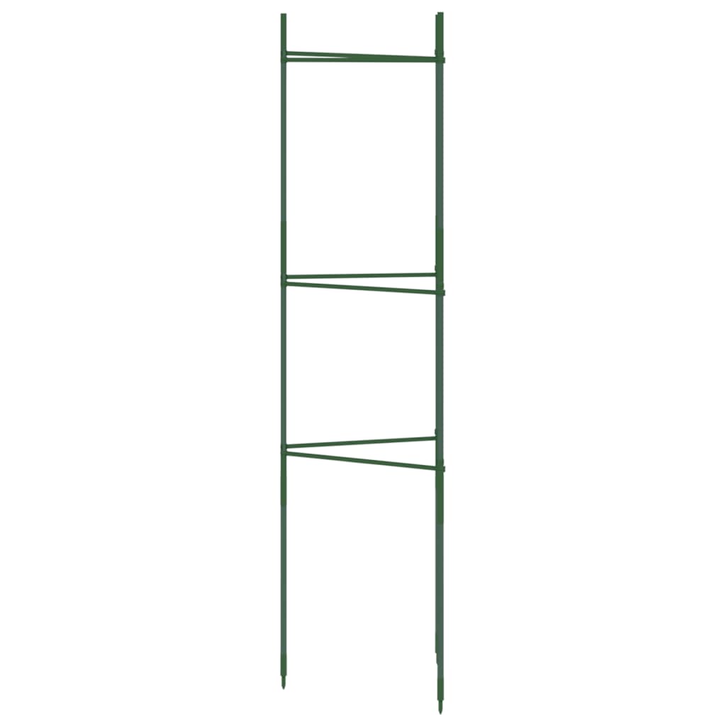 vidaXL Tomatenkooien 4 st 116 cm staal en polypropeen