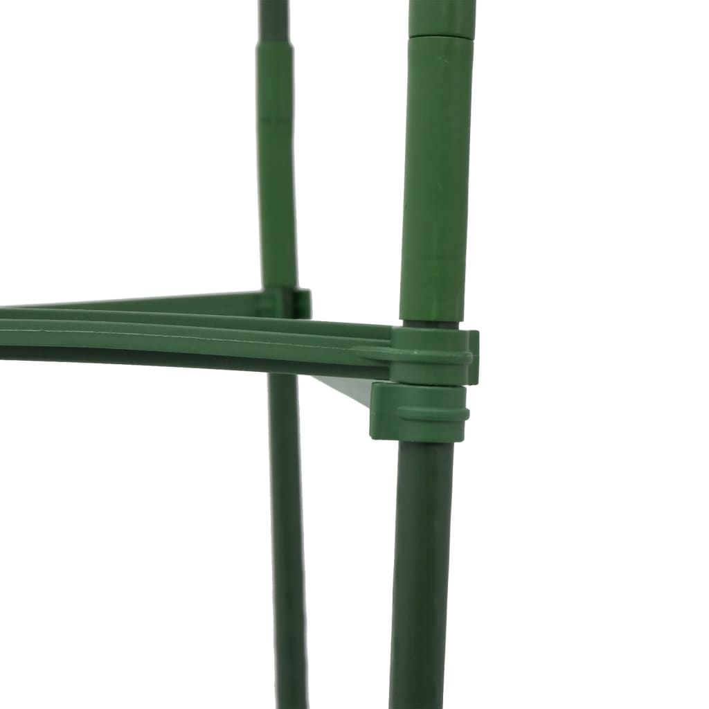 vidaXL Tomatenkooien 4 st 116 cm staal en polypropeen