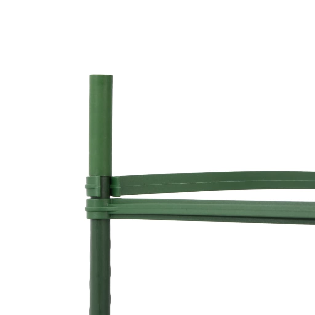vidaXL Tomatenkooien 4 st 116 cm staal en polypropeen