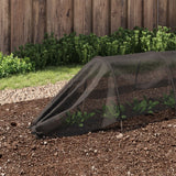 vidaXL Grow Tunnels 2 pcs steel and polyethylene black