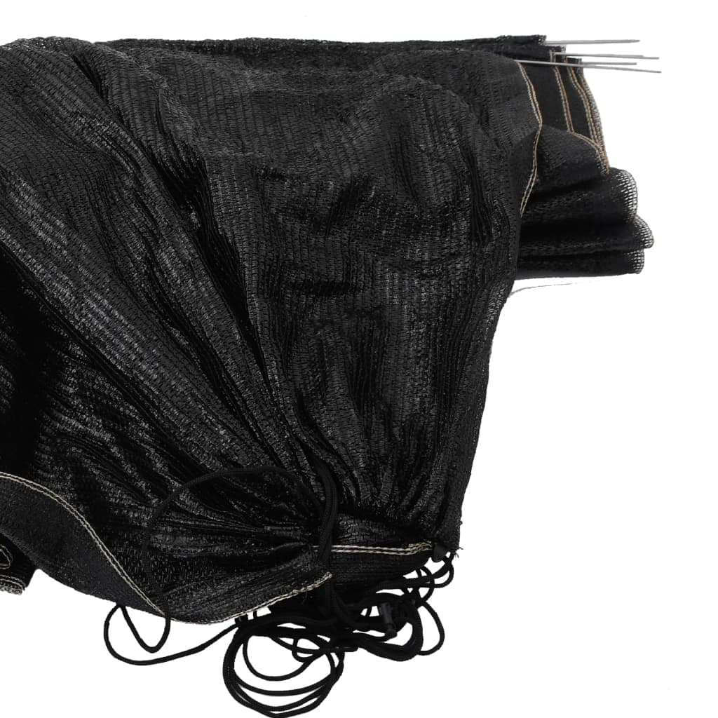 vidaXL Grow Tunnels 2 pcs steel and polyethylene black