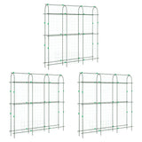vidaXL Plantenklimrekken 2 st U-frame staal