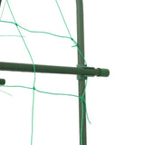 vidaXL Plantenklimrekken 2 st U-frame staal