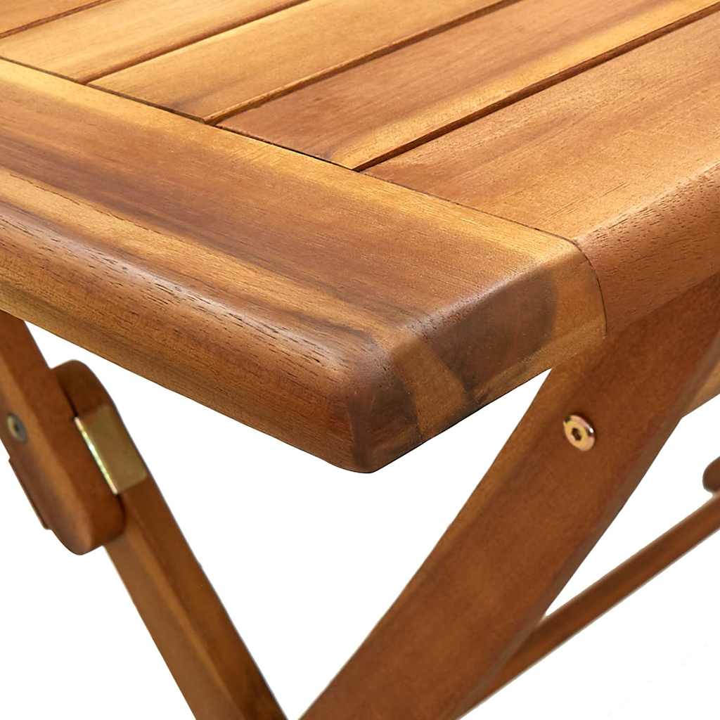 vidaXL 5-delige Tuinset polypropeen en massief hout zwart