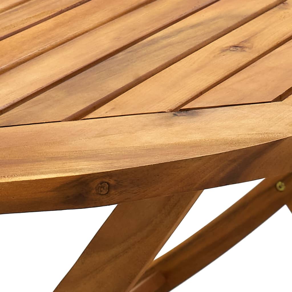 vidaXL 7-delige Tuinset polypropeen en massief hout zwart