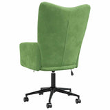 vidaXL Relaxstoel fluweel lichtgrijs