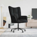 vidaXL Relaxstoel fluweel lichtgrijs
