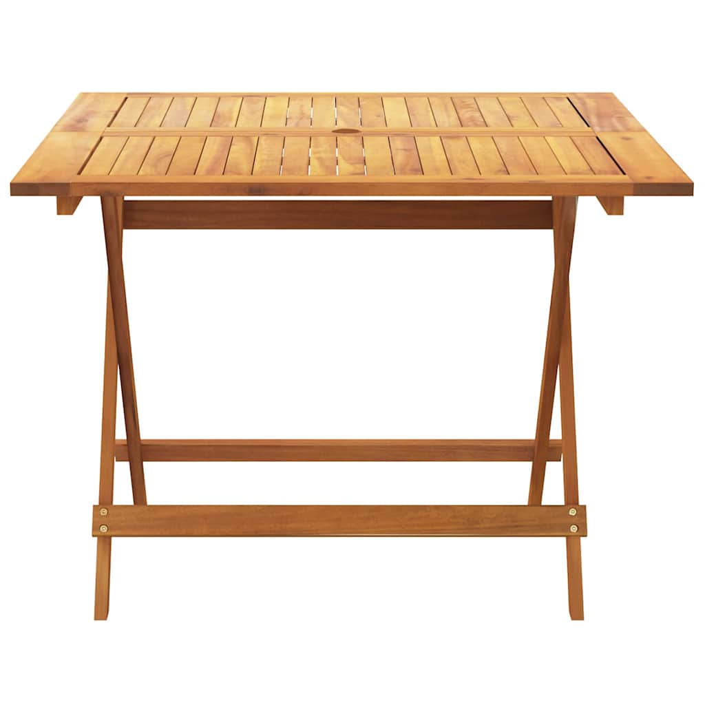 vidaXL 3-delige Bistroset poly rattan en massief hout zwart