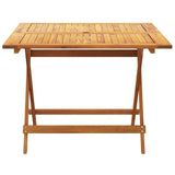 vidaXL 3-delige Bistroset poly rattan en massief hout zwart