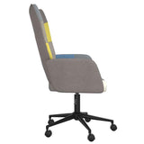 vidaXL Relaxstoel patchwork stof