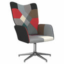 vidaXL Recliner patchwork fabric