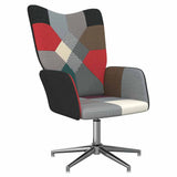 vidaXL Recliner patchwork fabric