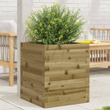 vidaXL Plantenbak 40x40x46 cm massief grenenhout