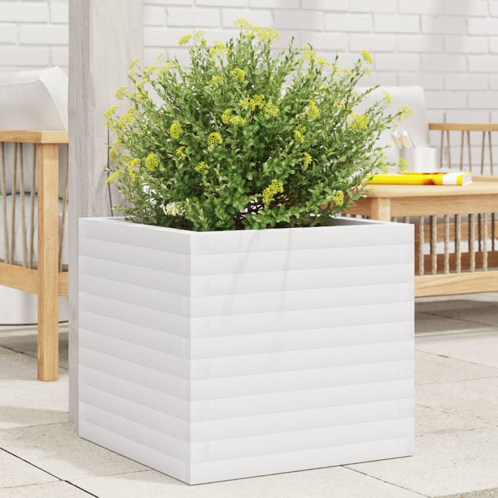 vidaXL Plantenbak 40x40x46 cm massief grenenhout