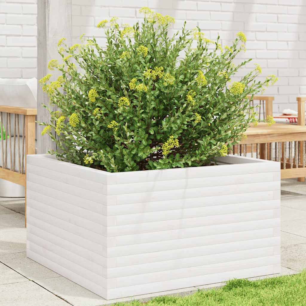 vidaXL Plantenbak 40x40x46 cm massief grenenhout