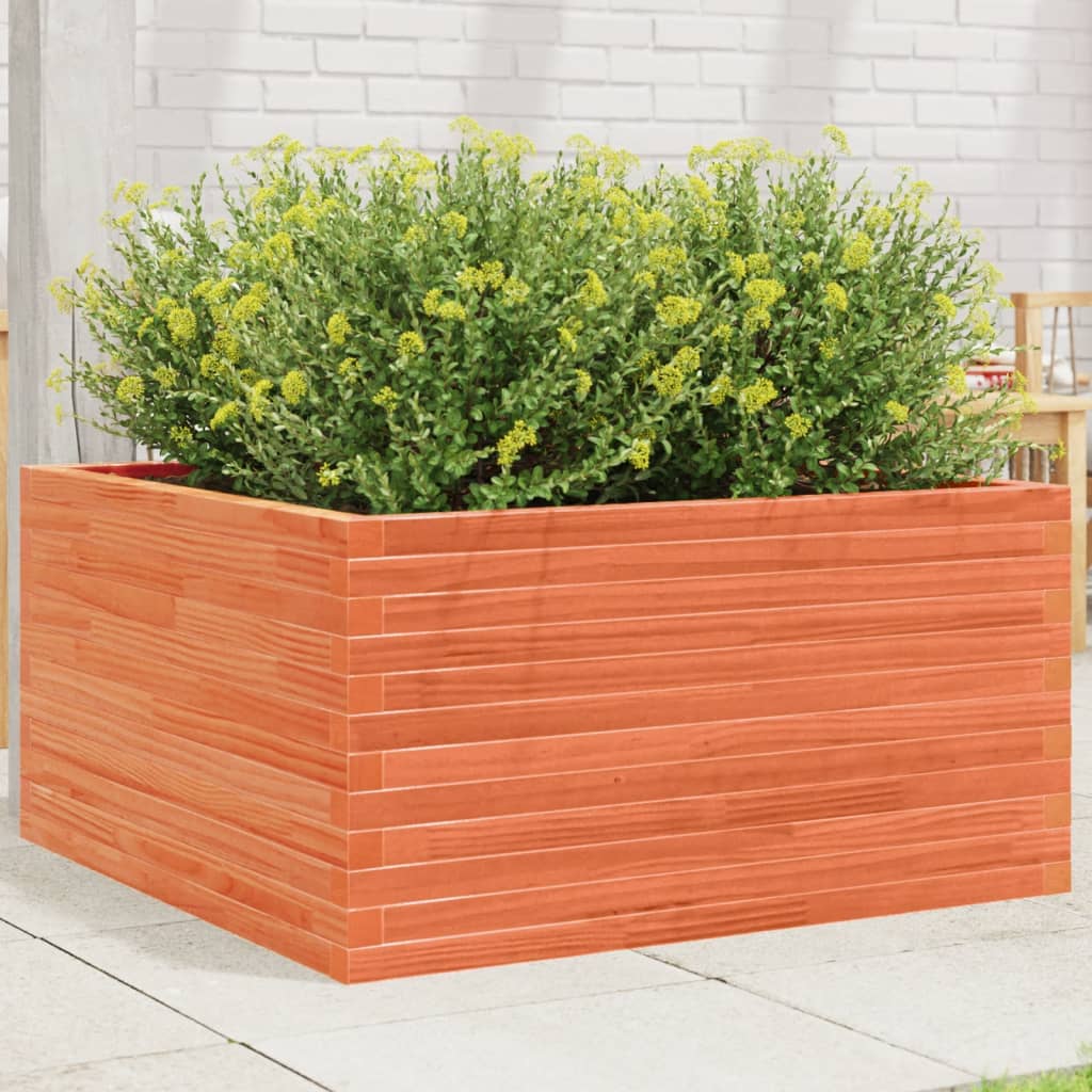 vidaXL Plantenbak 40x40x46 cm massief grenenhout