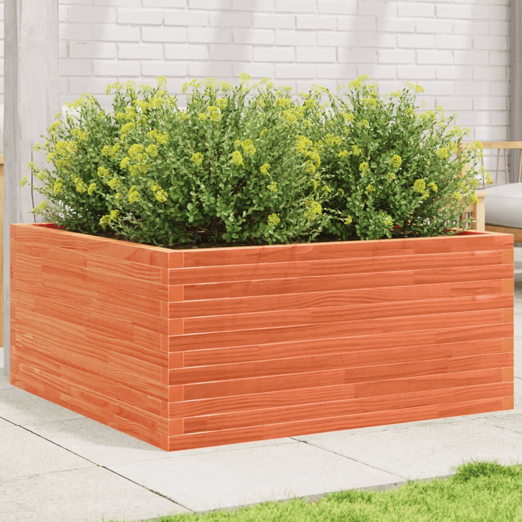 vidaXL Plantenbak 40x40x46 cm massief grenenhout