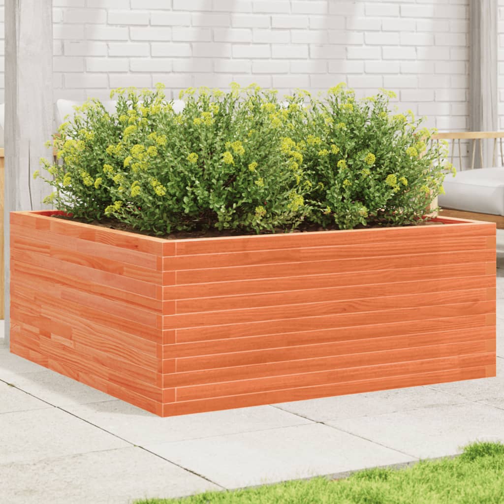 vidaXL Plantenbak 40x40x46 cm massief grenenhout