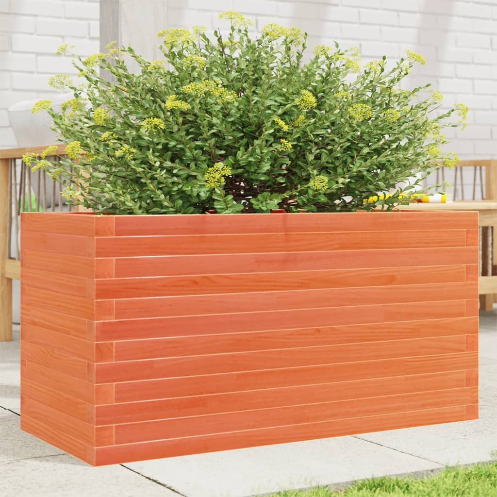 vidaXL Plantenbak 40x40x46 cm massief grenenhout
