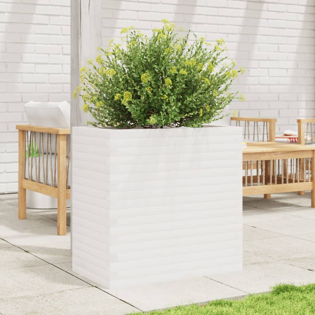 vidaXL Plantenbak 40x40x46 cm massief grenenhout