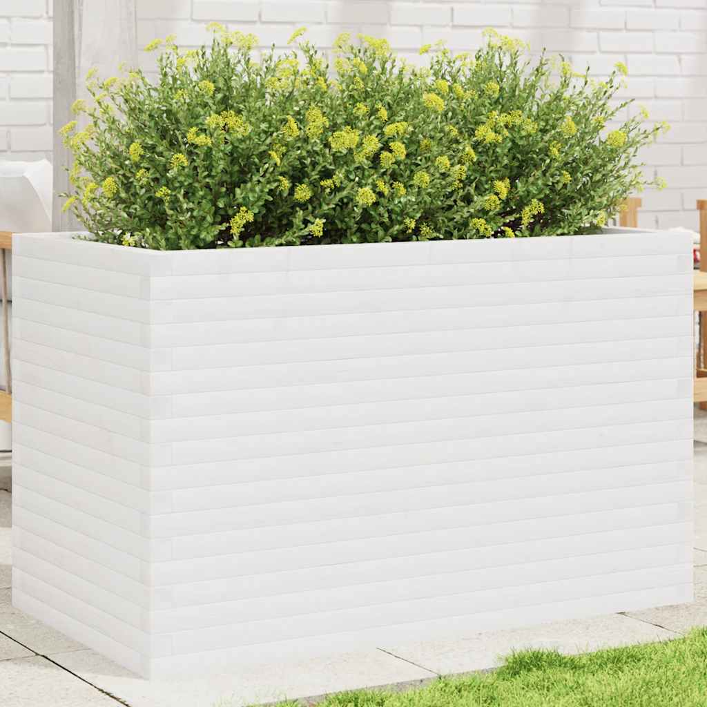 vidaXL Plantenbak 40x40x46 cm massief grenenhout