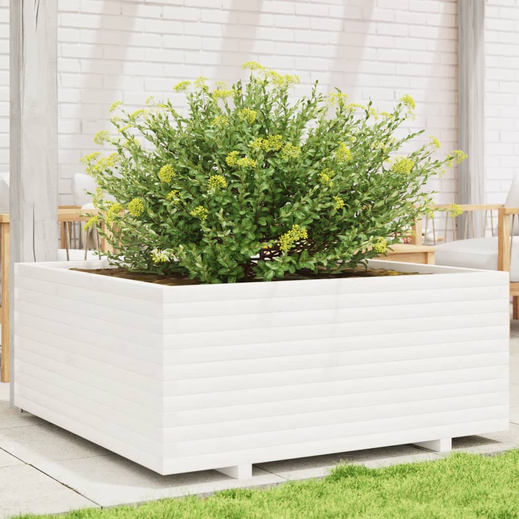 vidaXL Plantenbak 40x40x46 cm massief grenenhout