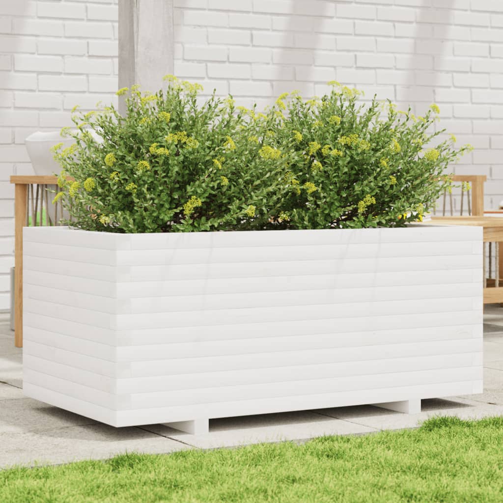 vidaXL Plantenbak 40x40x46 cm massief grenenhout