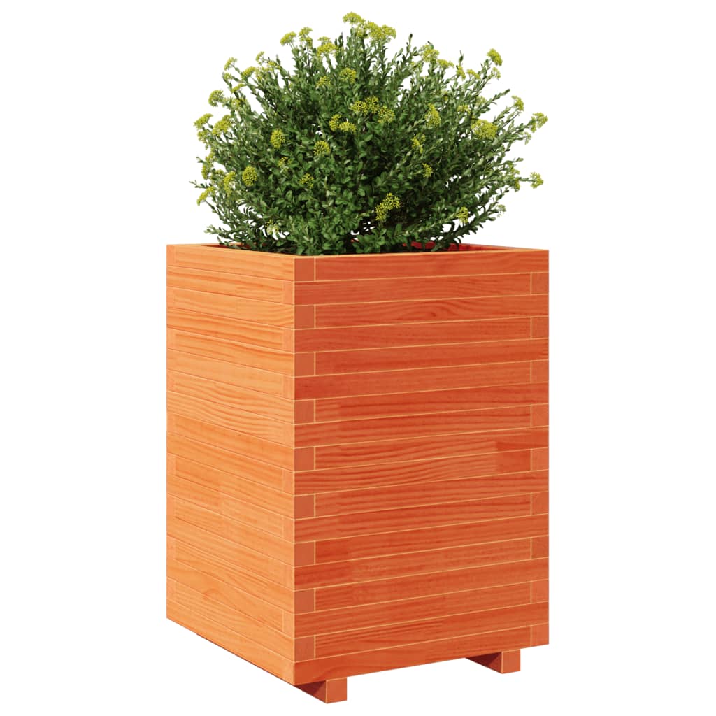 vidaXL Plantenbak 40x40x46 cm massief grenenhout