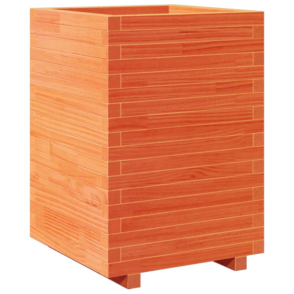 vidaXL Plantenbak 40x40x46 cm massief grenenhout