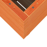 vidaXL Plantenbak 40x40x46 cm massief grenenhout