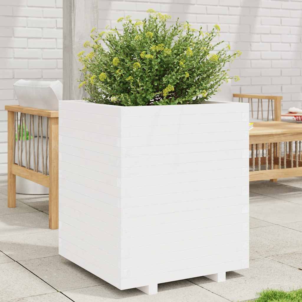 vidaXL Plantenbak 40x40x46 cm massief grenenhout