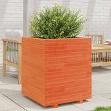 vidaXL Plantenbak 40x40x46 cm massief grenenhout