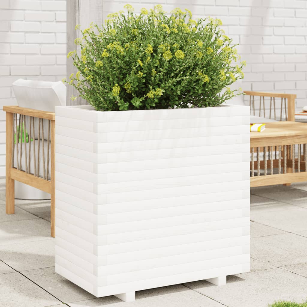vidaXL Plantenbak 40x40x46 cm massief grenenhout