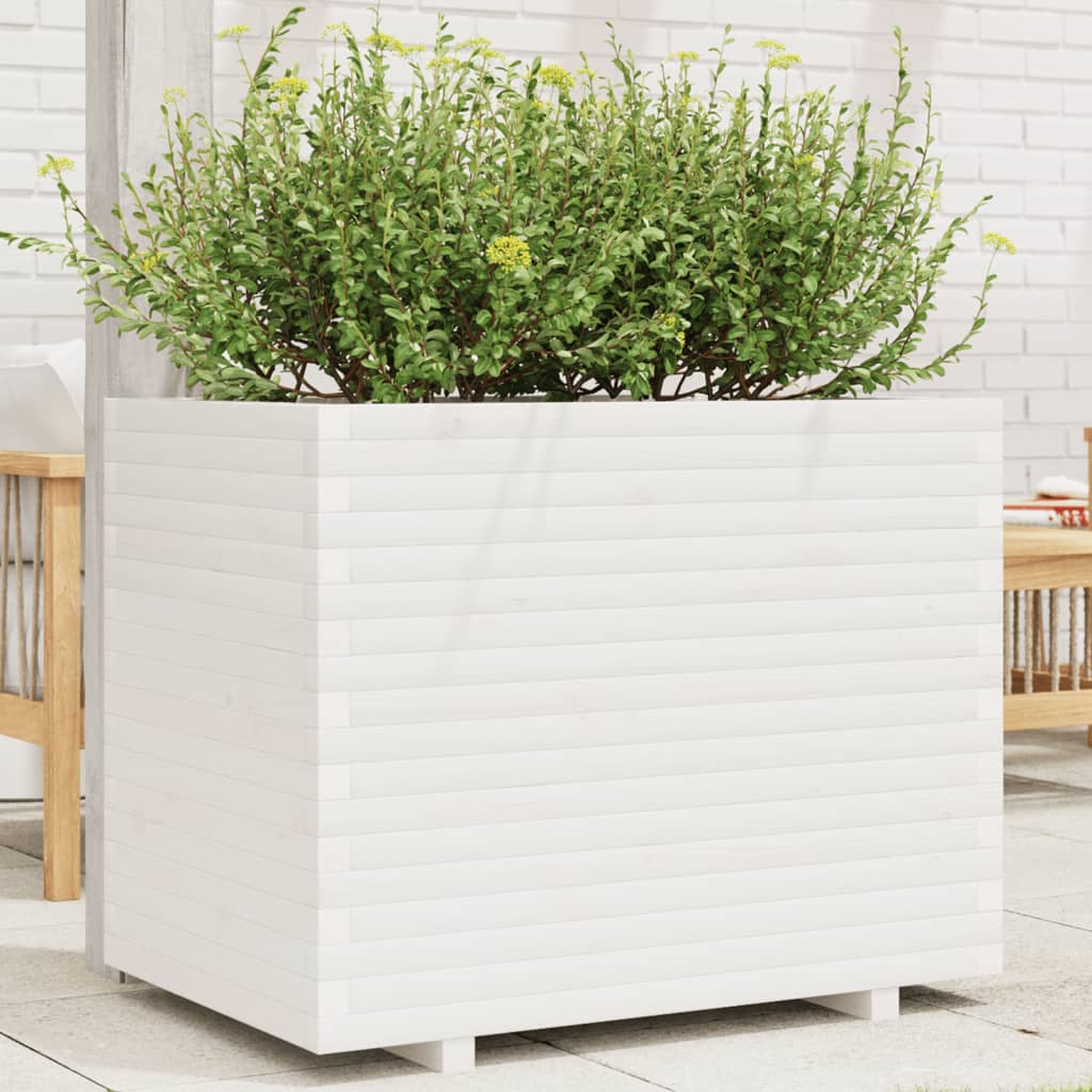 vidaXL Plantenbak 40x40x46 cm massief grenenhout