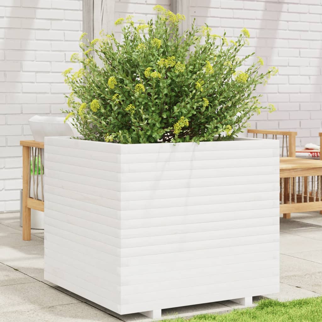 vidaXL Plantenbak 40x40x46 cm massief grenenhout