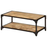vidaXL Coffee table solid reclaimed wood