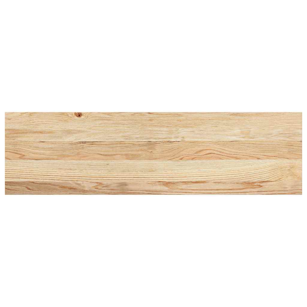 vidaXL Traptreden 4 st 70x25x2 cm onbehandeld massief eikenhout
