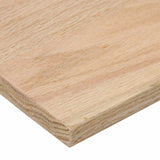 vidaXL Traptreden 4 st 70x25x2 cm onbehandeld massief eikenhout