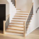 vidaXL Traptreden 4 st 70x25x2 cm onbehandeld massief eikenhout