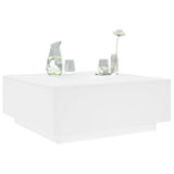 vidaXL Salontafel 100x100x40 cm bewerkt hout wit
