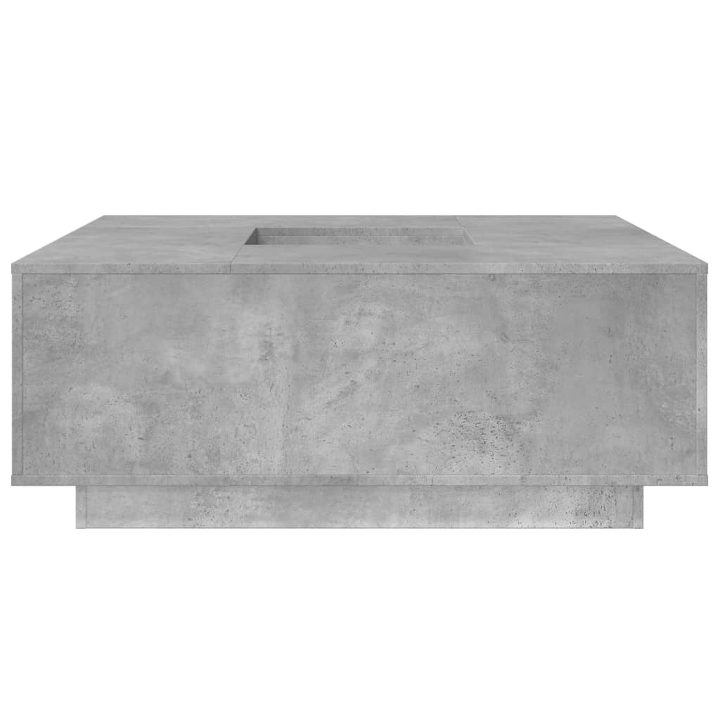 vidaXL Salontafel 100x100x40 cm bewerkt hout wit