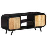 vidaXL Tv-meubel 110x30x45 cm massief gerecycled hout