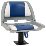 vidaXL Boat Seats 2 pcs Foldable Backrest 41x51x48 cm Grey