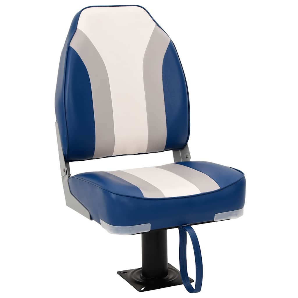 vidaXL Boat Seats Foldable 2 pcs with High Backrest