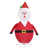 vidaXL Santa Claus Decorative LED 60 cm Luxurious Fabric