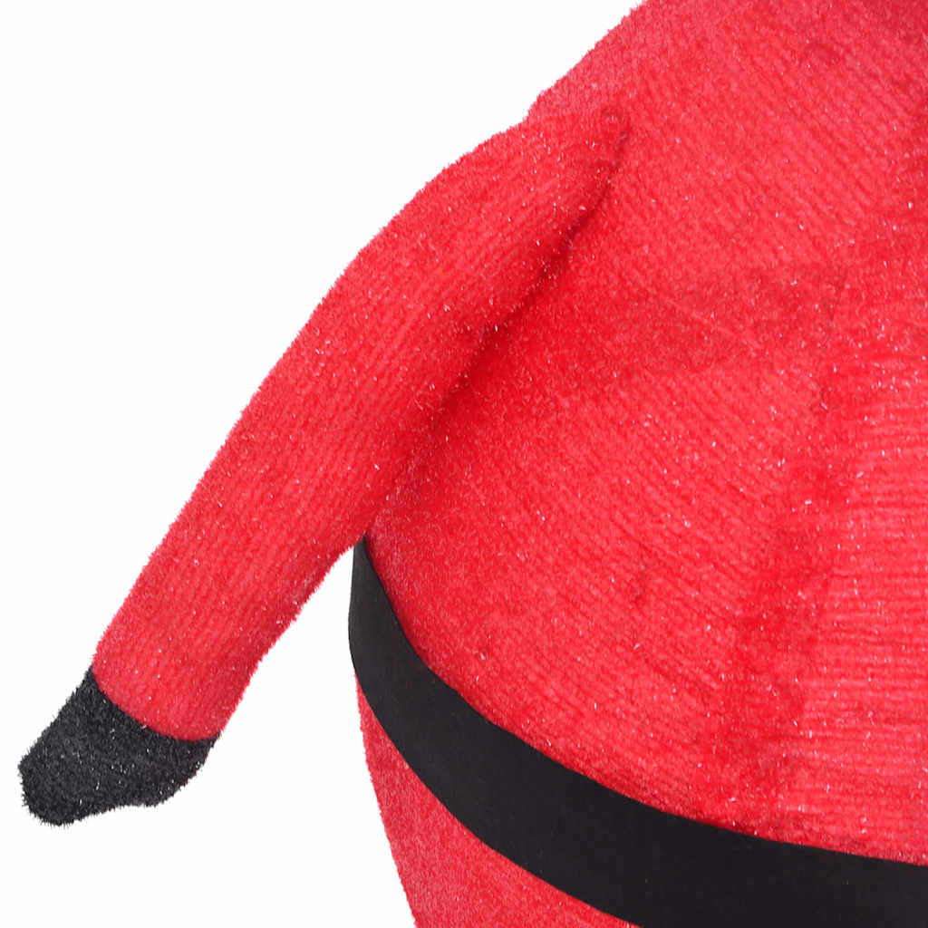 vidaXL Santa Claus Decorative LED 60 cm Luxurious Fabric
